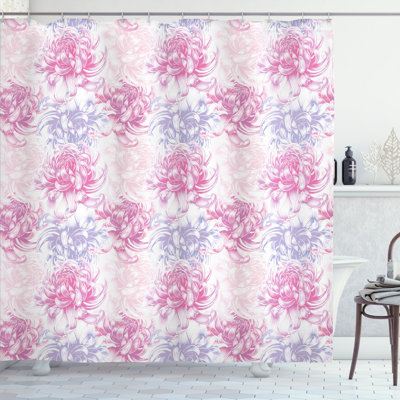 Shower Curtain with Hooks Included