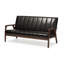 Canapé à accoudoirs carrés 63,98 po Charda-17265068
