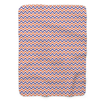 Jeté mauve orange 1 pièce