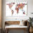 Harnek Flowers World Map-107710251