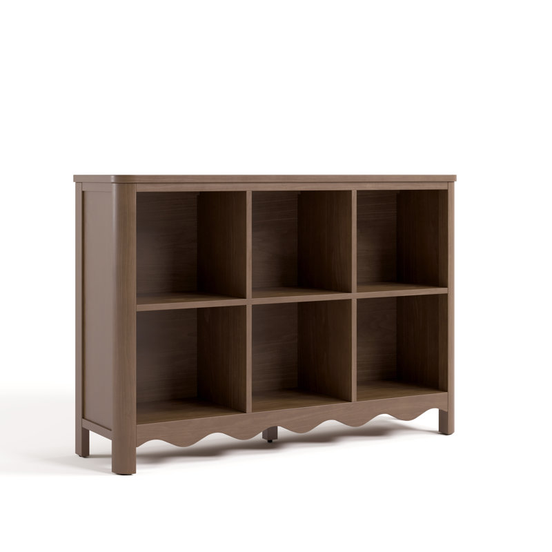 Casablanca 6 Cube Organizer Bookcase, Hazelnut