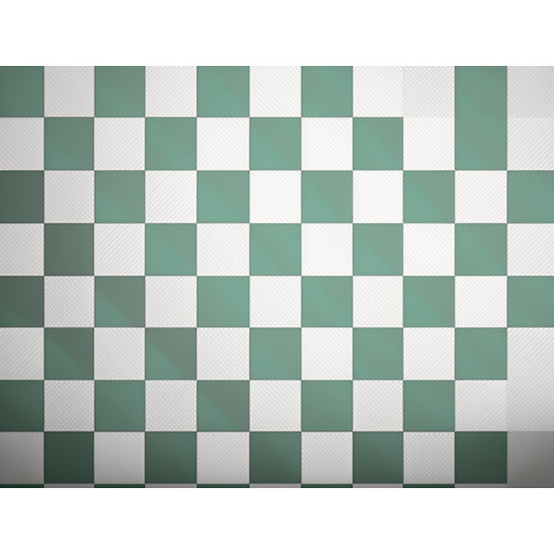 Polyester Comforter, Twin Comforter, Green/Gray Checkered