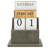 Solid Wood Cretys Perpetual Calendar
