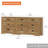 Laziza Modern Farmhouse Wooden Dresser Combo With 9 Drawers For Kids-469481073