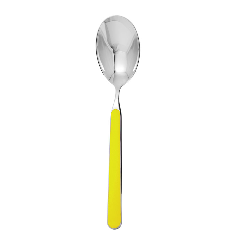 Cuillère de service Fantasia jaune, Jaune