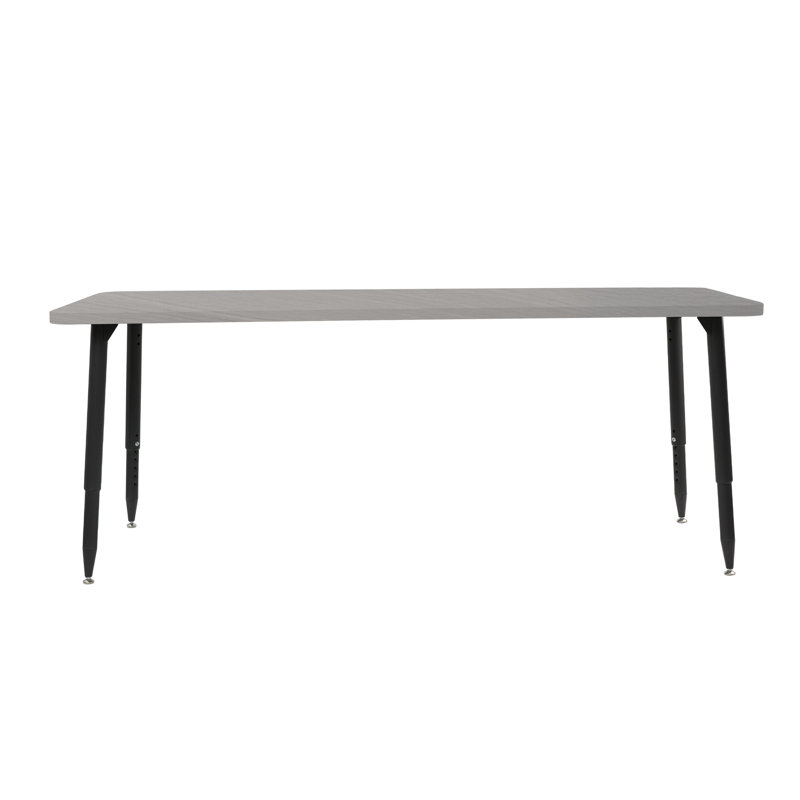 Table d'activité Adapte 24 x 36, 24 po x 36 po, Bois gris clair / noir
