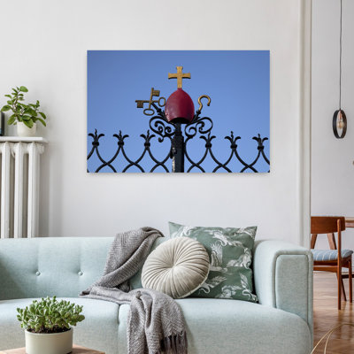 Christian Symbolism on the Entranc eGates to St Carthagh's Cathdral Lismore County Waterford Ireland 1 Piece Wrapped Canvas Wall Art