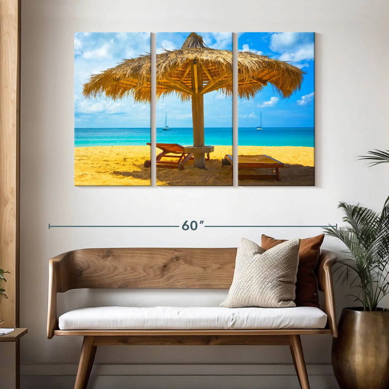 Gillard, plage de Sainte-Lucie, H 32 po x l 50 po