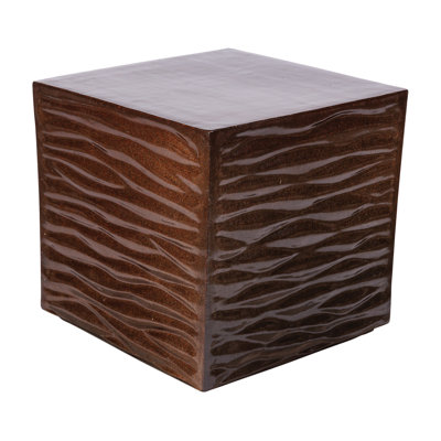 Zen Ceramic Accent Stool