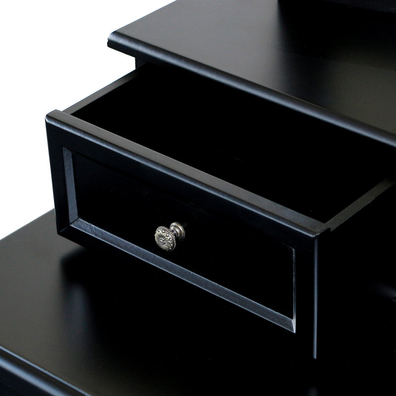 Coiffeuse en bois massif avec miroir
