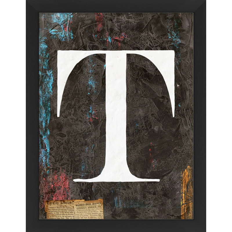 Alphabet "T" Print