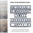 Sevillano Flora 2-1/8 in. x 4-3/8 in. Letter C Ceramic Address Wall Tile