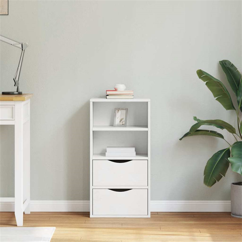 Dalenna 40cm Solid Wood Sideboard, White