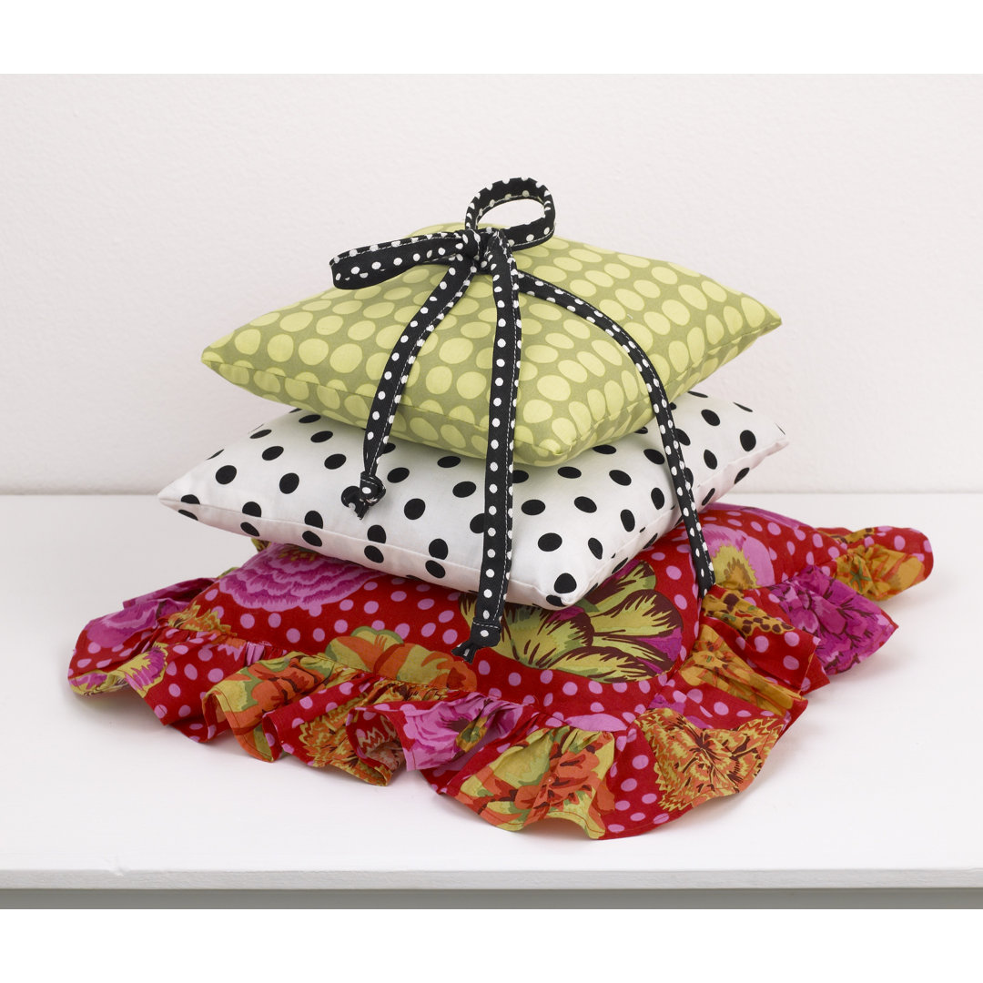 Tula 3 Piece Cotton Throw Pillow Set Cotton Tale