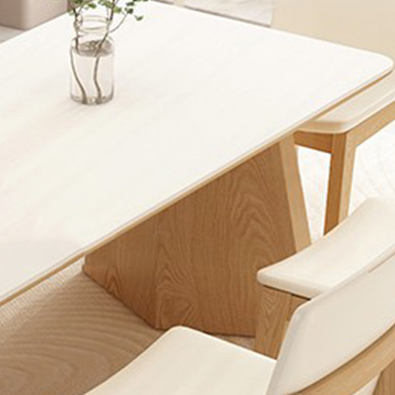Table de salle à manger scandinave, H 29,52 po x L 86,61 po x l 39,37 po