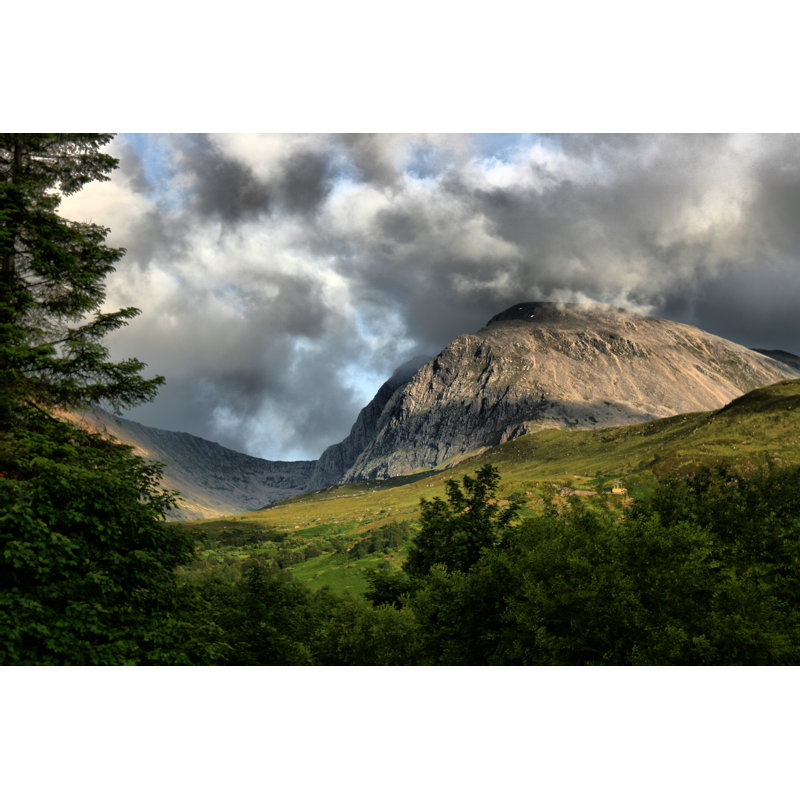 Ben Nevis Mountain Scotland - Wrapped Canvas Print, 61cm H x 91cm W x 3.8cm D