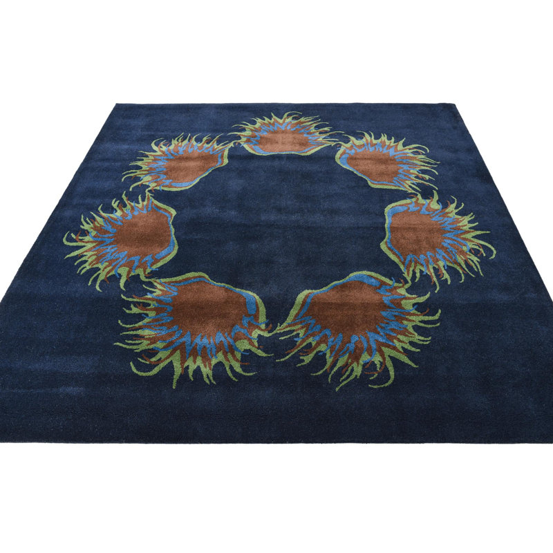 Tapis bleu marine 8 pi Pineland