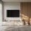 Console de télévision extensible avec armoire de rangement Noa