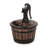 26.5" High Hand Crafted Weather Resistant Floor Fountain With Light