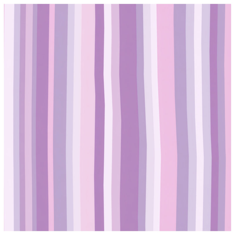 Jeté en molleton à rayures mauves - Jeté à motif pour canapés ou lits, 50in W x 60in H