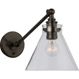 Chapman & Myers Parkington Single Library Wall Light
