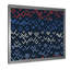 «Blue White and Red Triangular Geometrics II», impression sur toile-67466278-67466280
