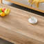Table basse moderne simple en bois aggloméré à texture de bois clair - modèle pratique de 43,3 po x 21,6 po x 17,2 po, ce qui en fait un ajout idéal à tout salon ou appartement. W1151P295247