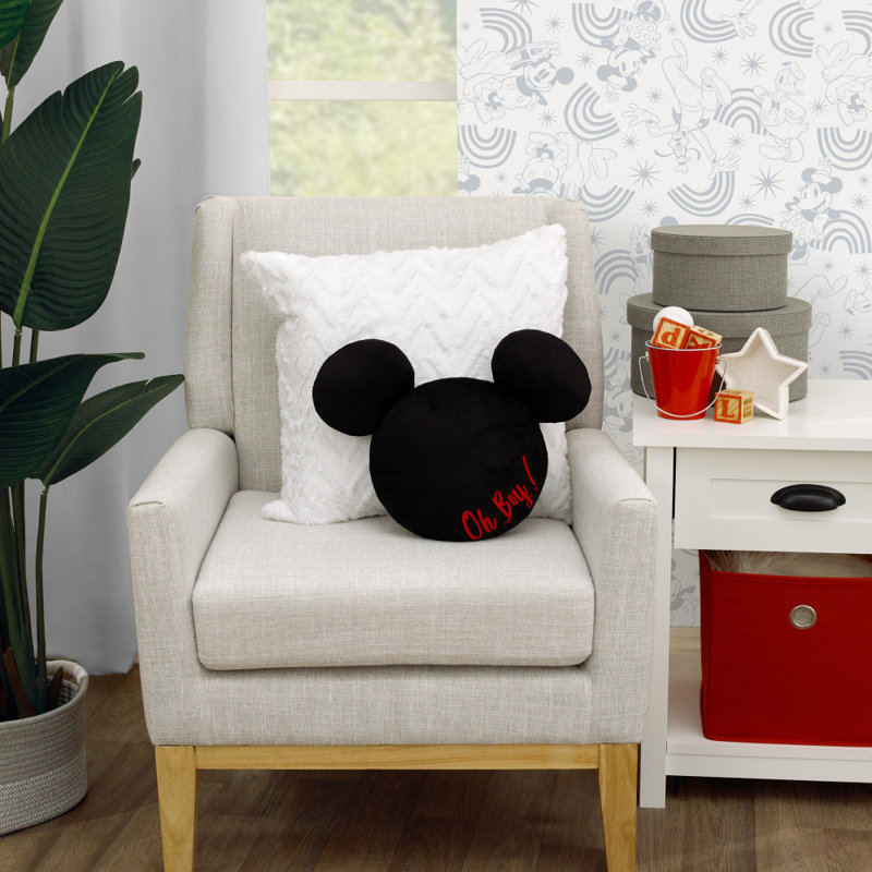 Housse et insert de coussin de fantaisie Disney Mickey Mouse "Oh Boy"