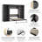 Armiead Murphy Bed with Shelves-735643197