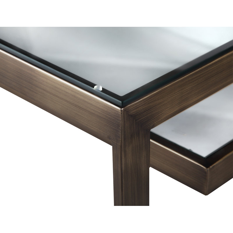 Ziggi Glass Coffee Table