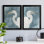 Watercolor Heron Portrait I, reproduction encadrée de qualité supérieure - prête à être accrochée