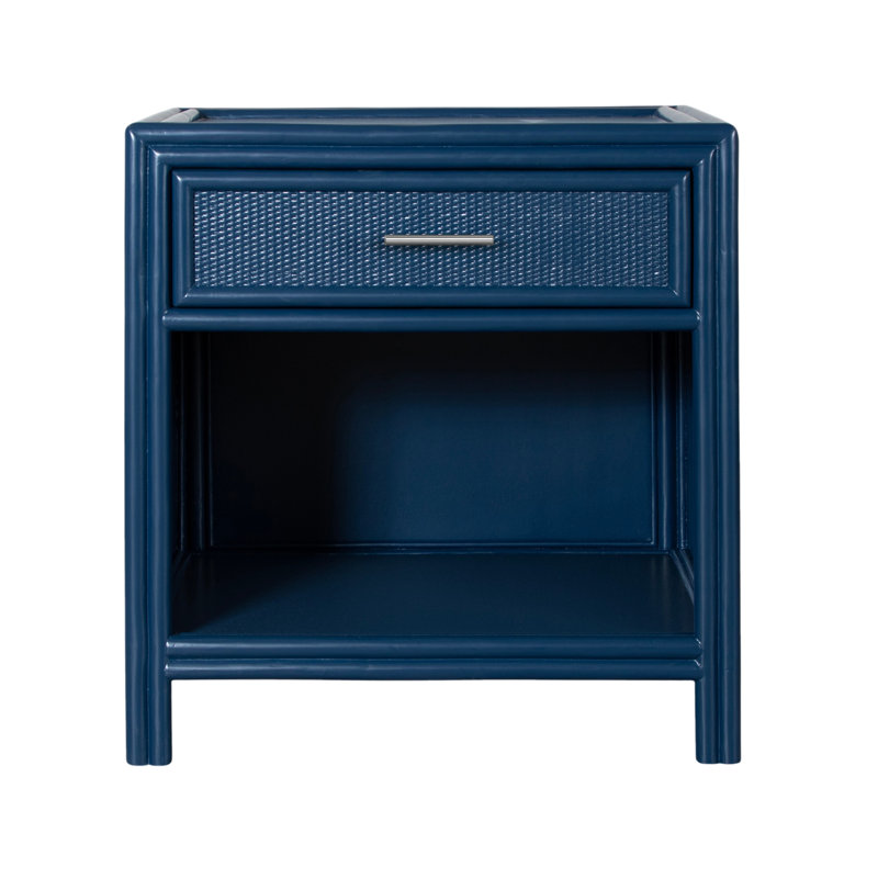 Aruba 1 - Drawer Nightstand, Navy