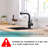 Sink Faucet, Black Kitchen Faucets With Pull Out Sprayer, Bathroom Sink Faucets Mini Bar Prep Faucet