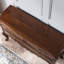 Commode d'appoint moderne en bois d'hévéa