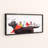 Javin Wood Framed Canvas Wall Decor with Birds on Dog