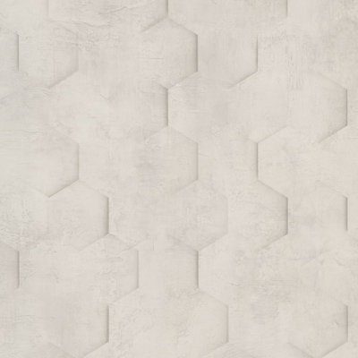 The Loft Collection Geometric Hexagon Wallpaper Roll