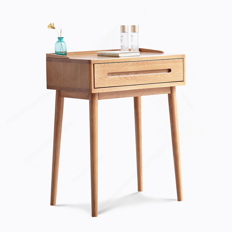 Natural Wood 60cm Dresser Table Desk