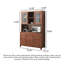 Armoire de rangement tout en bois