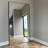 Vertell Oversize Rectangle Full Length Mirror Metal Mirror for GYM/ Bedroom with Stand-266080969-266080972