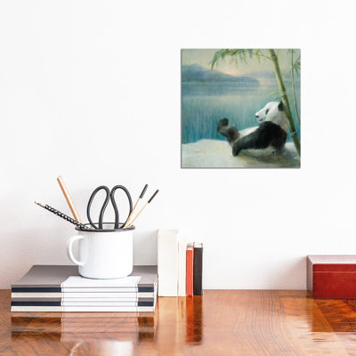 Resting In Bamboo by Danhui Nai - Wrapped Canvas Gallery-Wrapped Canvas Giclée