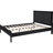 Graham Wooden Platform Bed with Slatted Headboard-87380365-87380369