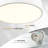 12 Inch Simple Drum Flush Mount