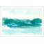 «Teal Coast I» par June Erica Vess - peinture encadrée-1149753233-1110366982