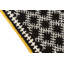 Tapis de couloir noir Oavia