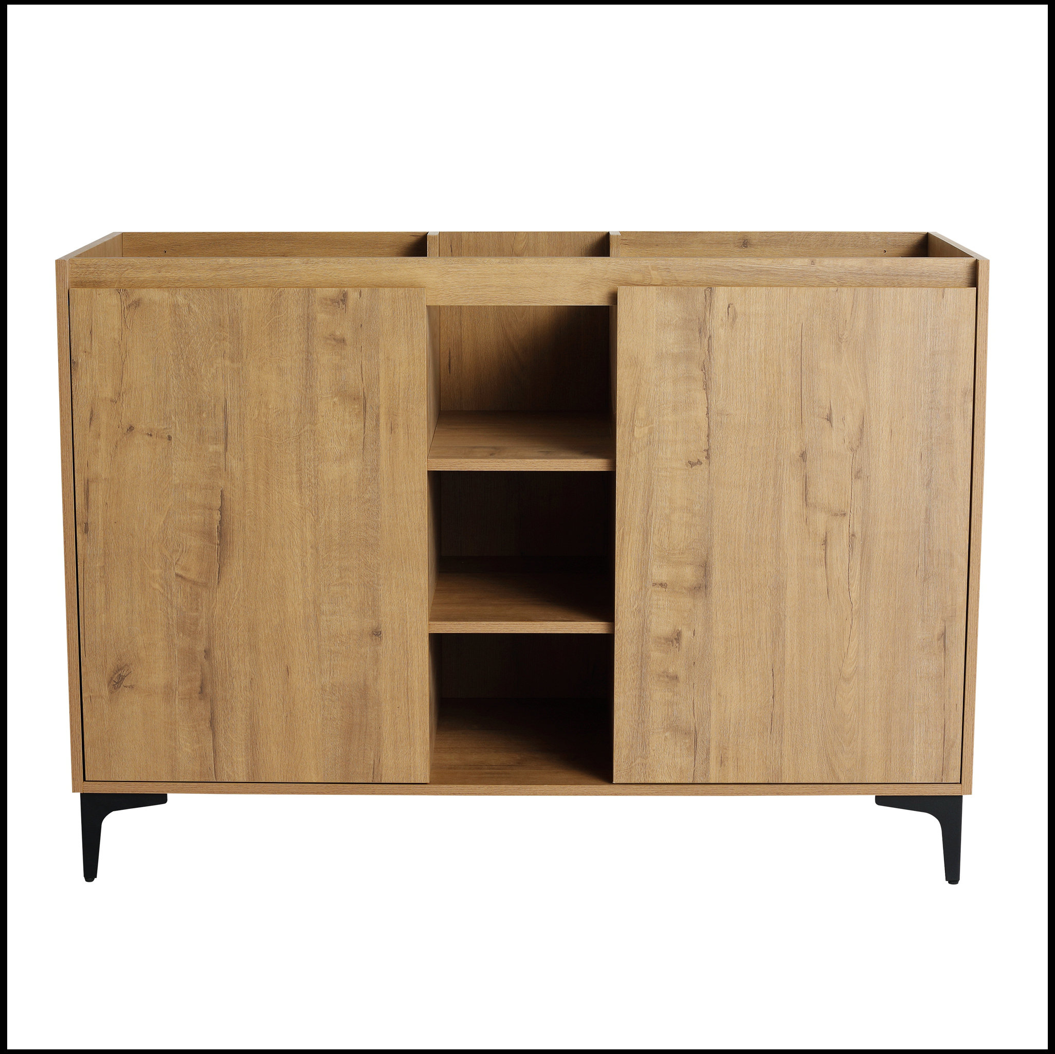 Hokku Designs Soft Close Doors Bathroom Vanity,48 Inch Bathroom Vanity ...