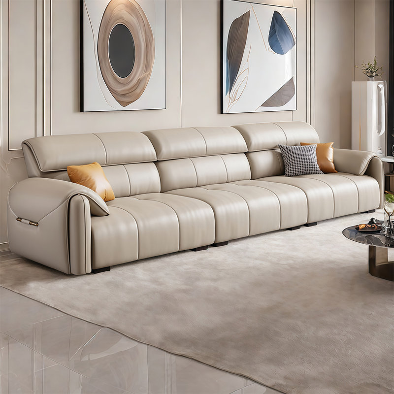 Light luxury and simple American-style sofa, 2, 35.43" H x 122" W x 37" D