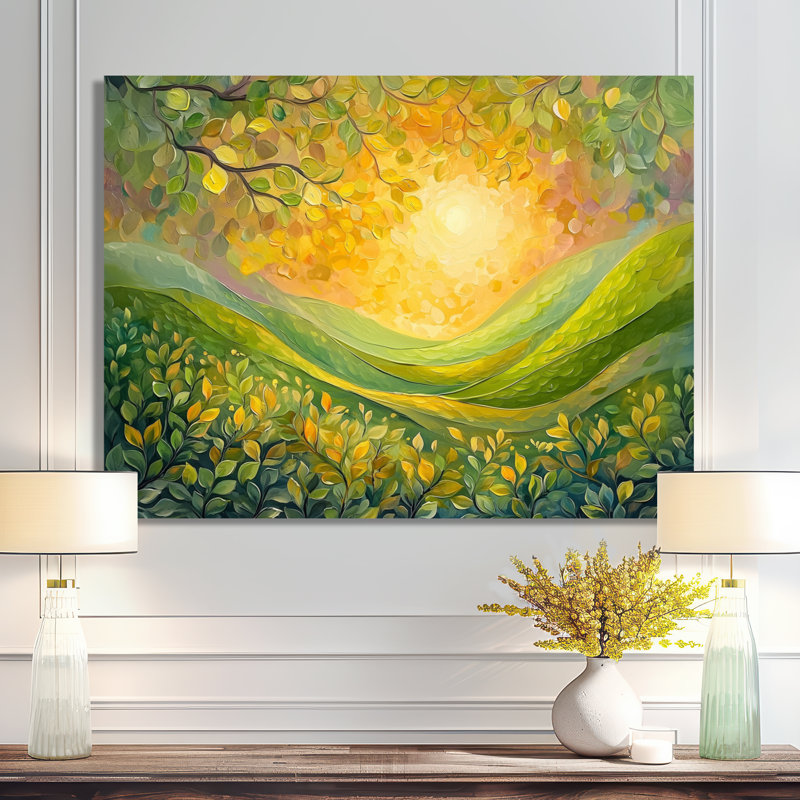 Brittain - Abstract Wall Art, H 12 po x l 20 po, Ne s’applique pas, Wrapped Canvas