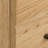 L-Shaped Desk, Brown Finish