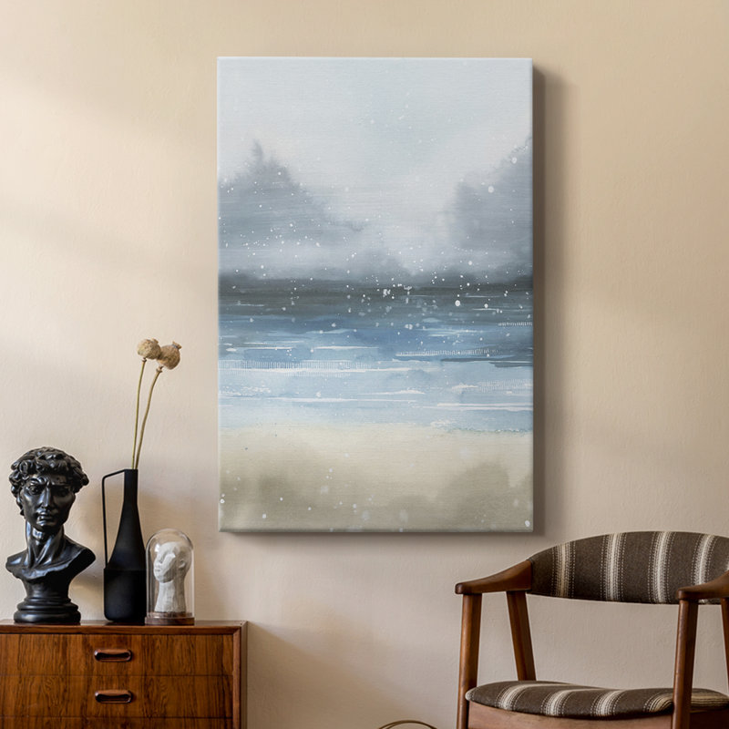 Étoiles et la mer II - galerie Cavas sur mesure, H 18 po x l 12 po