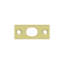 Deltana SP12EFB3 Strike Plate For Extension Flush Bolt in Polished Brass-885644684